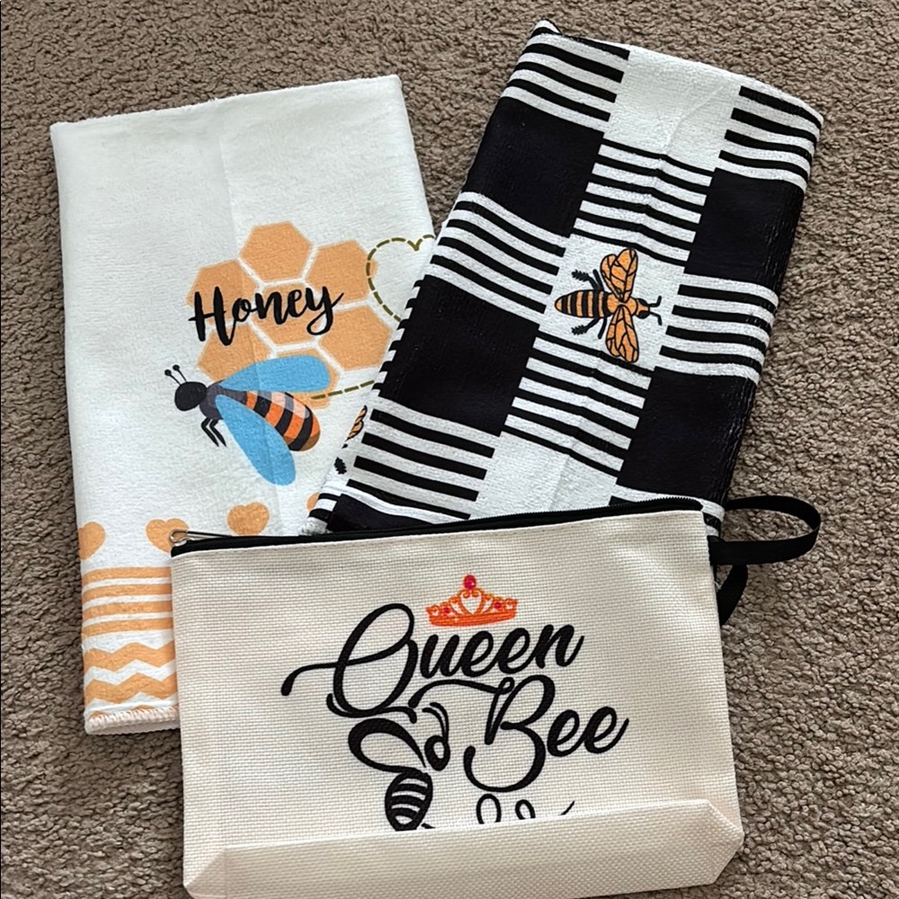 Bee-Themed Home Accent Set
